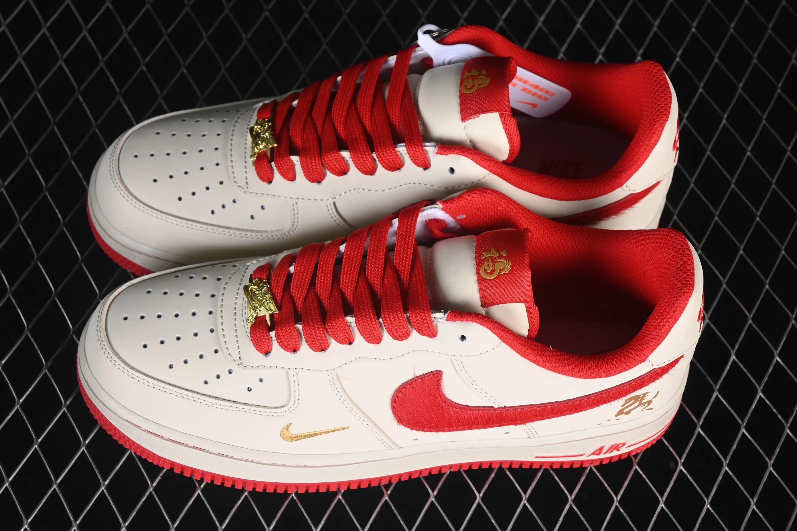 All Categories Nk Air Force 1 Air Force Series Nk Air Force 1 Low Air Force Low Nike Air Force 1'07 Low Year of the Horse Limited Off-white Yanhong Air Force 1 Low-top Casual Shoes NH0601-513